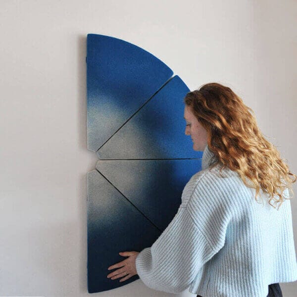 IRIS-decorative-acoustic-panel-acoustic-panel-mounting IRIS decorative acoustic wall panels for the nicest wall compositions