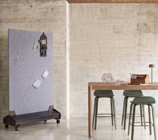 Agile board PAD prikbord en whiteboard met opbergruimte