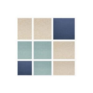 KIEZEL akoestische panelen vilt blauw 9