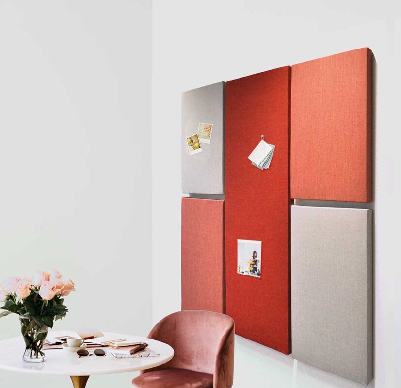 KIEZEL Akustik-Pinnwand aus Filz nach Maß