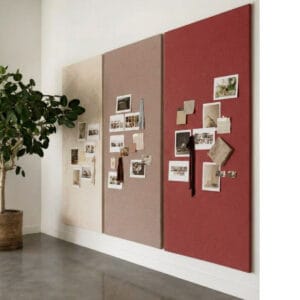 Vilten prikborden akoestischStudioVIX