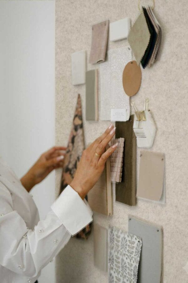 design prikbord van vilt of prikwand