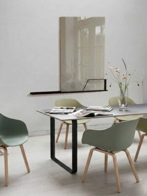 stijlvol magnetisch memobord | whiteboard 60x100 cm van StudioVIX kleur brons