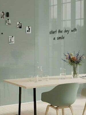 magnetisch memobord en whiteboard muur van StudioVIX Wallaby-serie